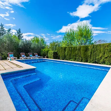 Holiday Home In Inca With Pool & Mountain Views セルバ